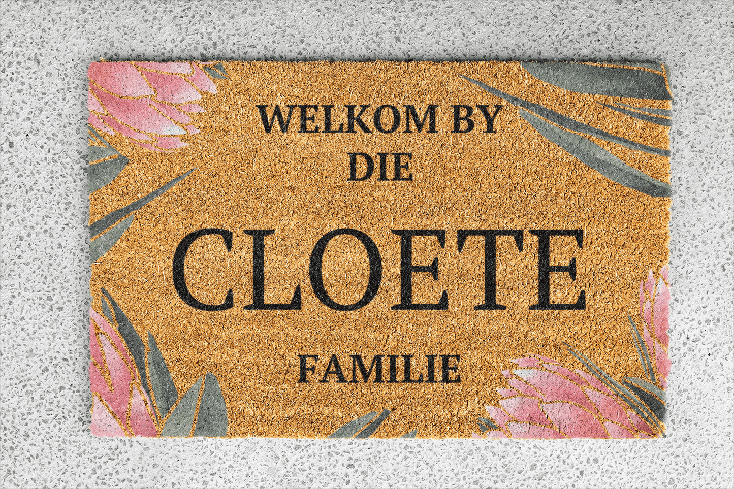 Afrikaans Familie Naam Deurmat
