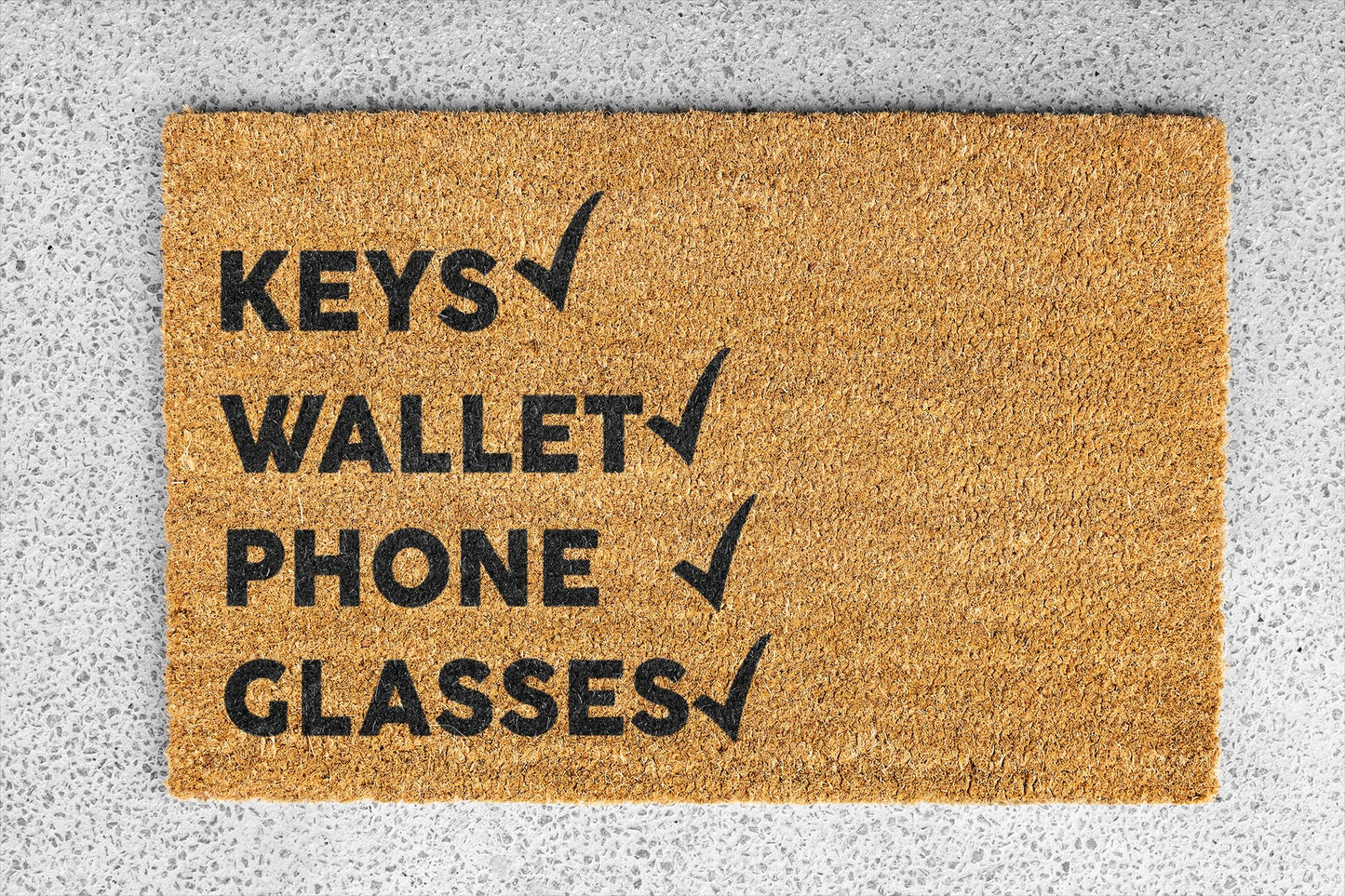 Keys Wallet Phone Glasses