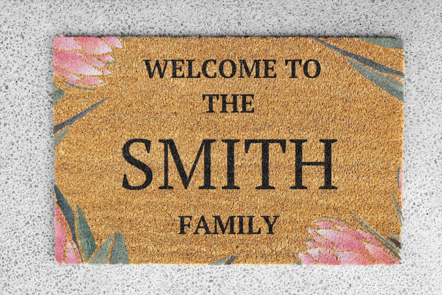 English Family Name - Protea Design