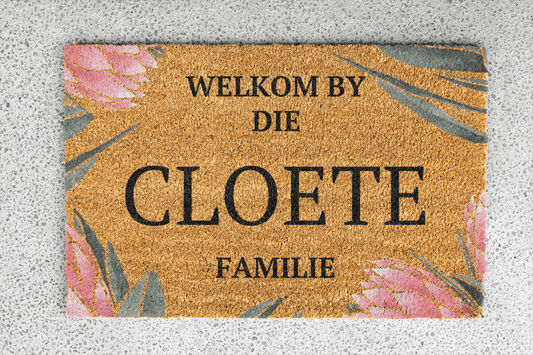Afrikaans Familie Naam Deurmat