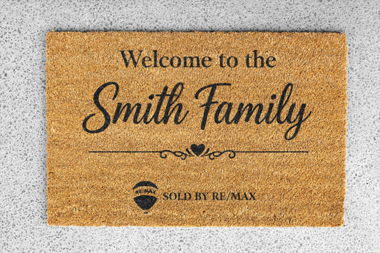 Real Estate Gift Doormat Design 1