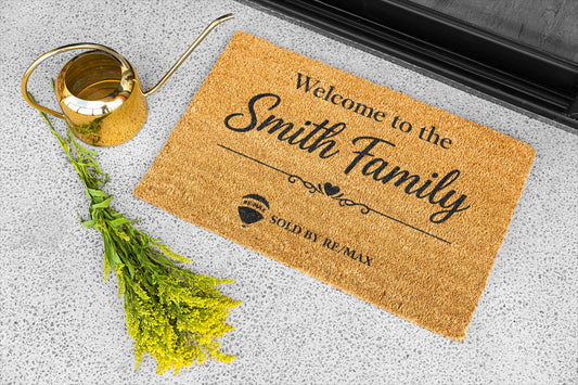 Real Estate Gift Doormat Design 1