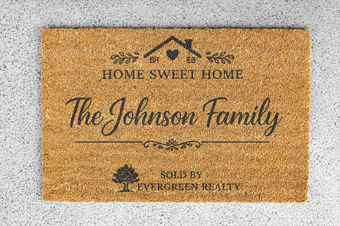 Real Estate Gift Doormat Design 2