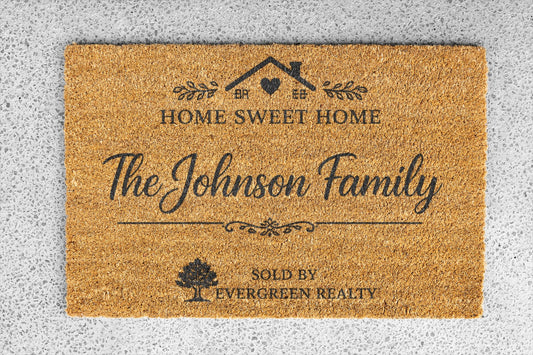 Real Estate Gift Doormat Design 2