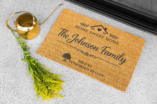 Real Estate Gift Doormat Design 2