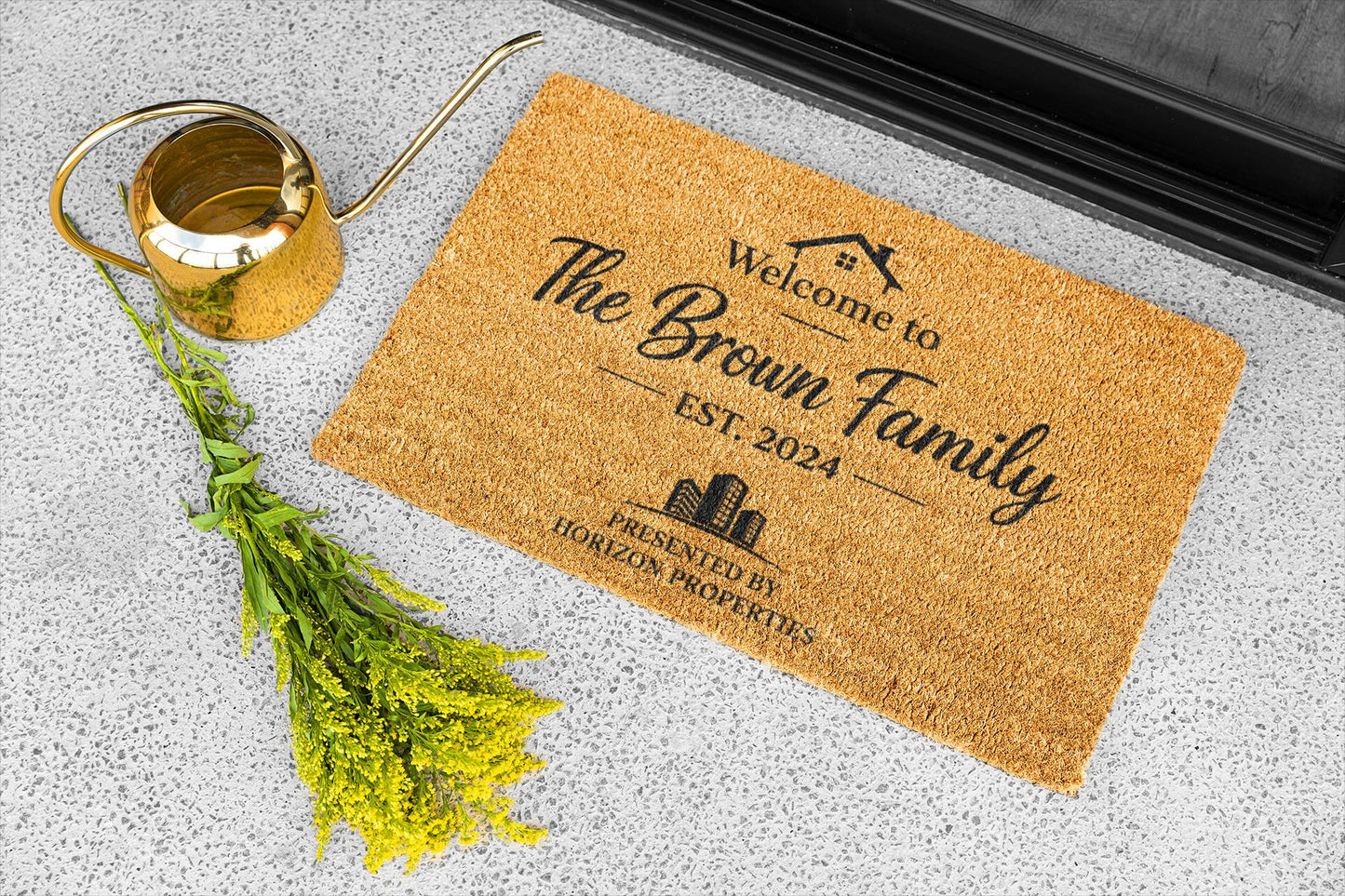 Real Estate Gift Doormat Design 3