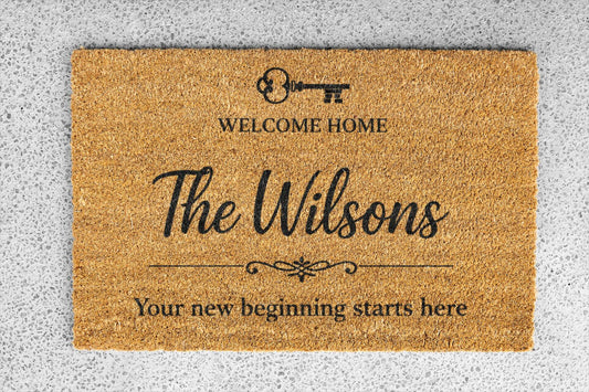 Real Estate Gift Doormat Design 4
