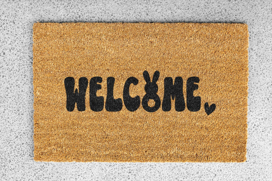 Welcome Easter Doormat