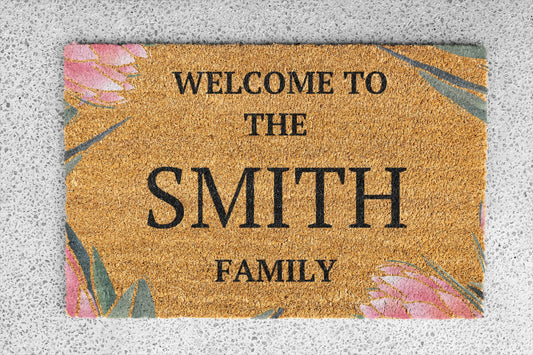 English Family Name - Protea Design