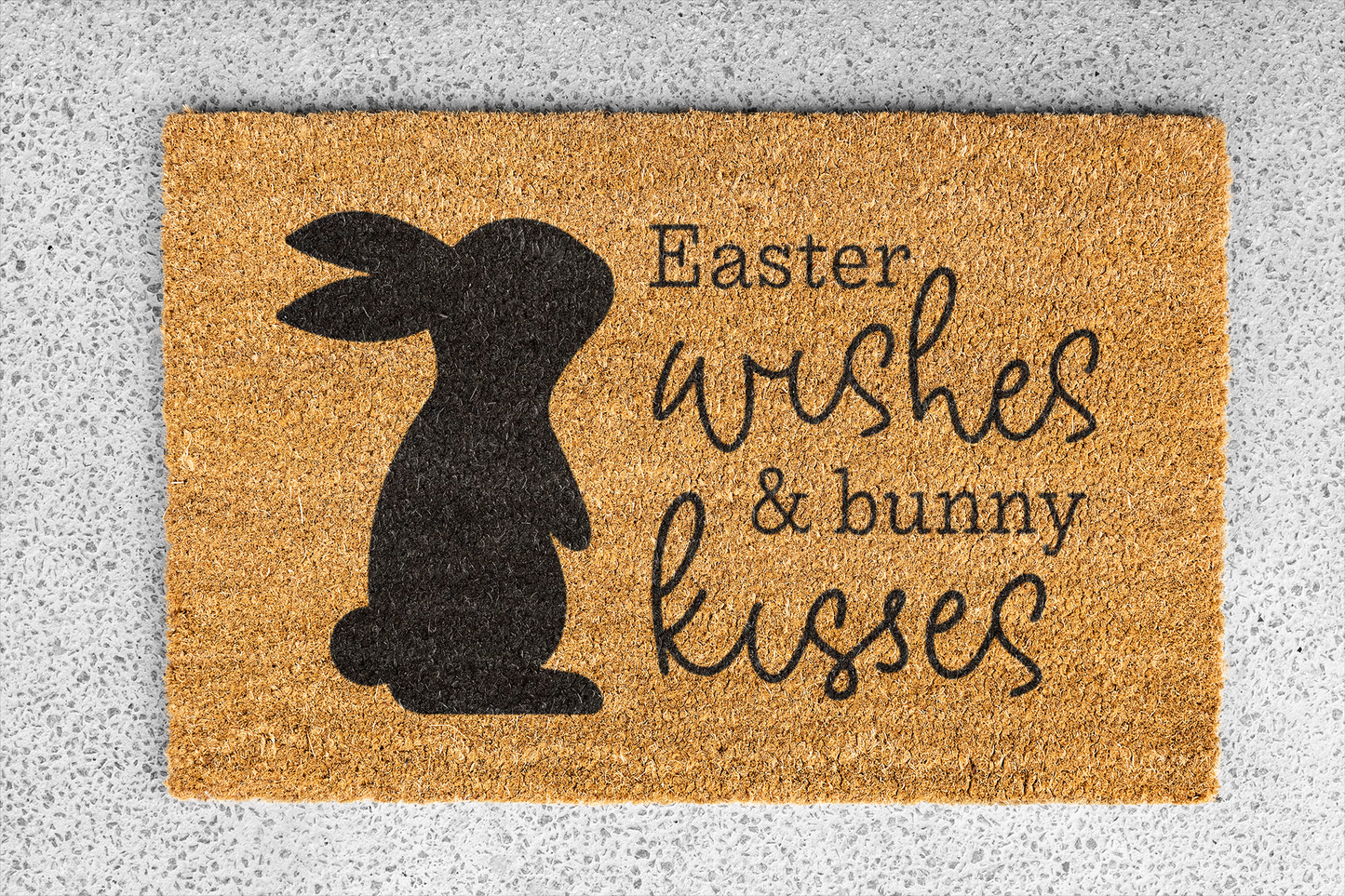 Easter Wishes Bunny Kisses